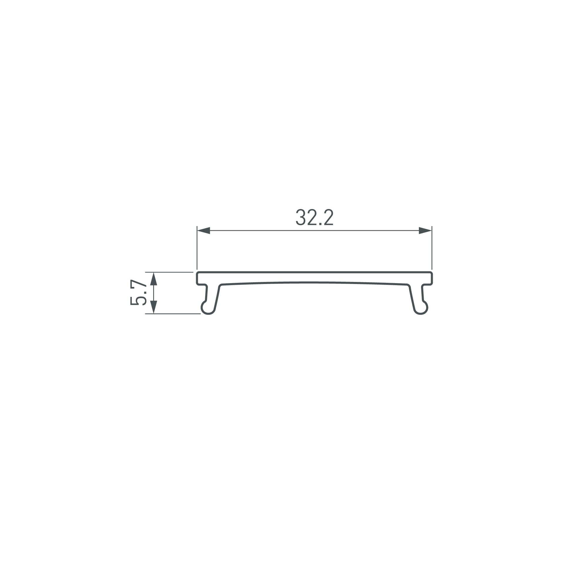 Экран LINIA32-FANTOM-MID-2000 OPAL, пластик