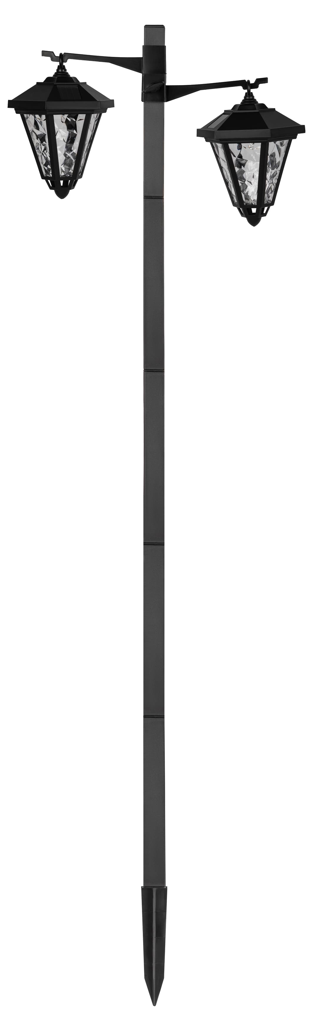 Светильник уличный на солнечной батарее высота 1,4 м 2 LED ERASF23-28