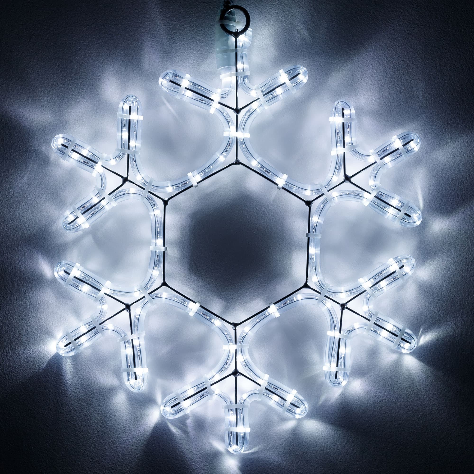 Фигура ARD-SNOWFLAKE-M7-450x375-126LED White 230V, 7.5W Ardecoled, IP65