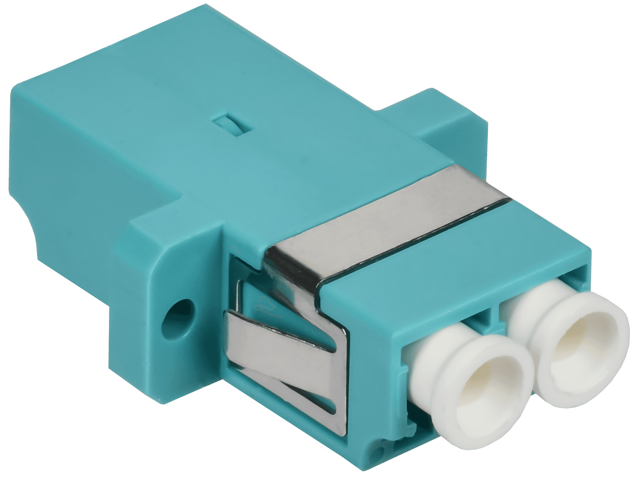 Адаптер  оптический проходной LC-Duplex. OM3. UPC