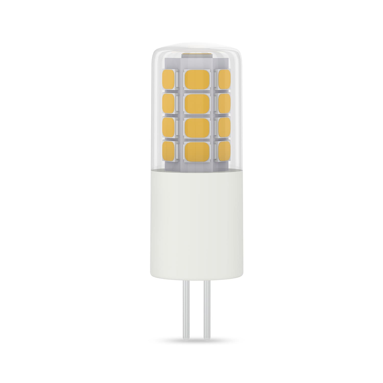 Лампа светодиодная LED 4 Вт 400 лм 4100К капсула нейтральный G4 AC/DC 12В керамическая низковольтная Elementary