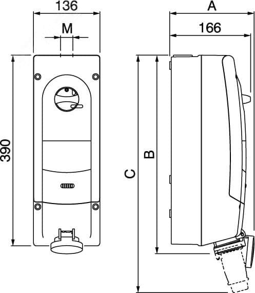 Трансформатор тока CT30 500A, класс 0.2, 5ВА
