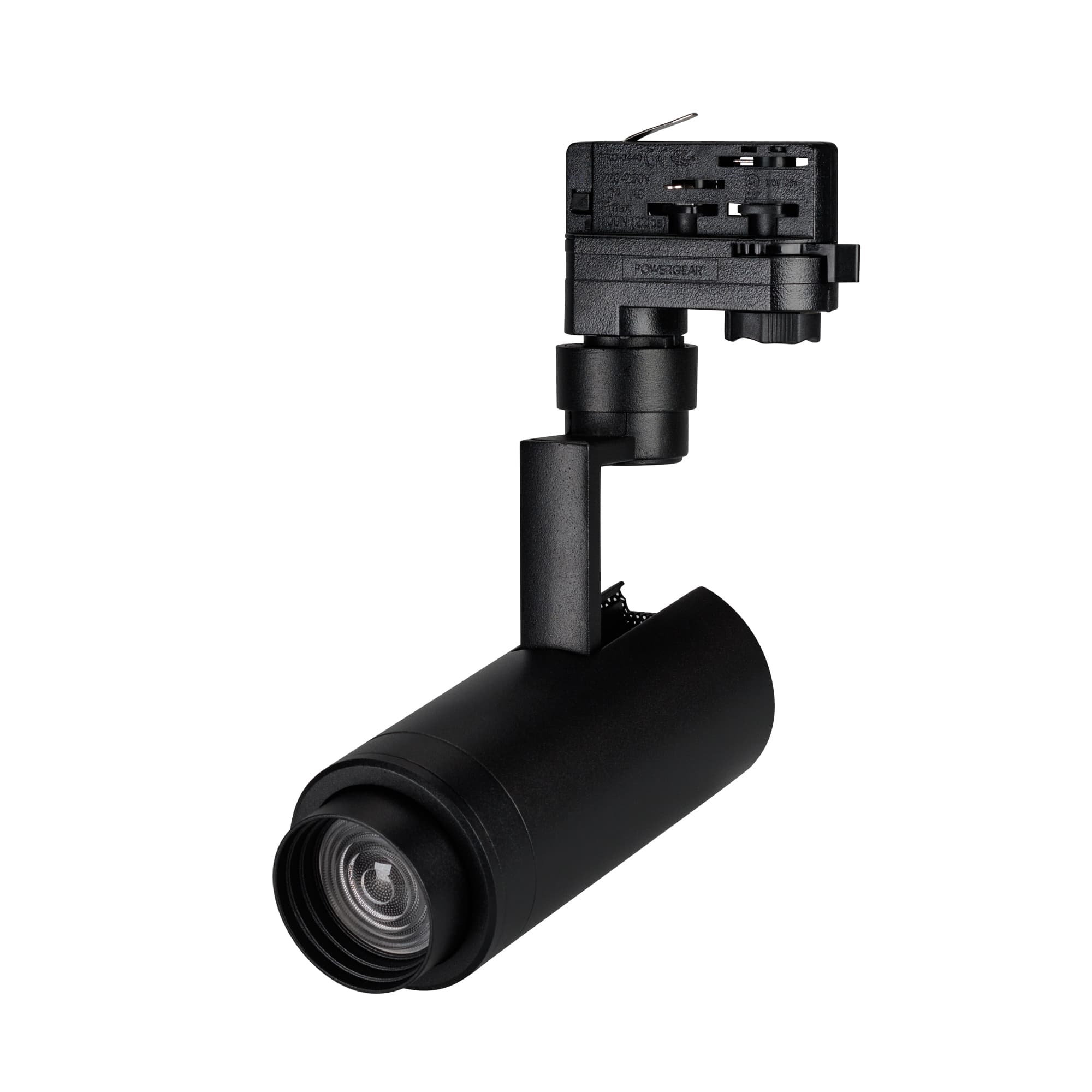 Светильник LGD-ZEUS-TRUECOLOR-4TR-R67-10W Warm3000 CRI98 (BK, 20-60 deg, 230 В) ( IP20 Металл, 5 лет)