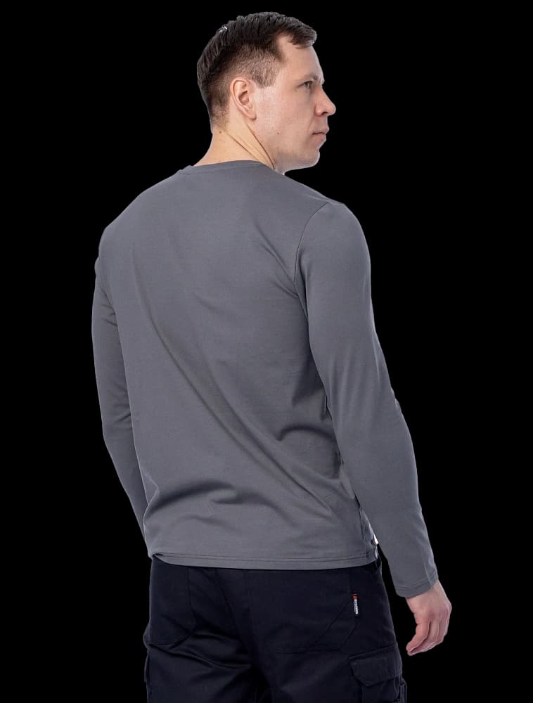 Лонгслив Brodeks KS731, серый S