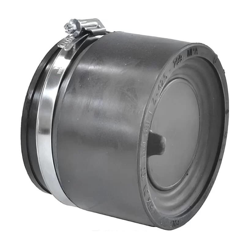 Переходник Ду 100х104 110 FIX резина Normaconnect