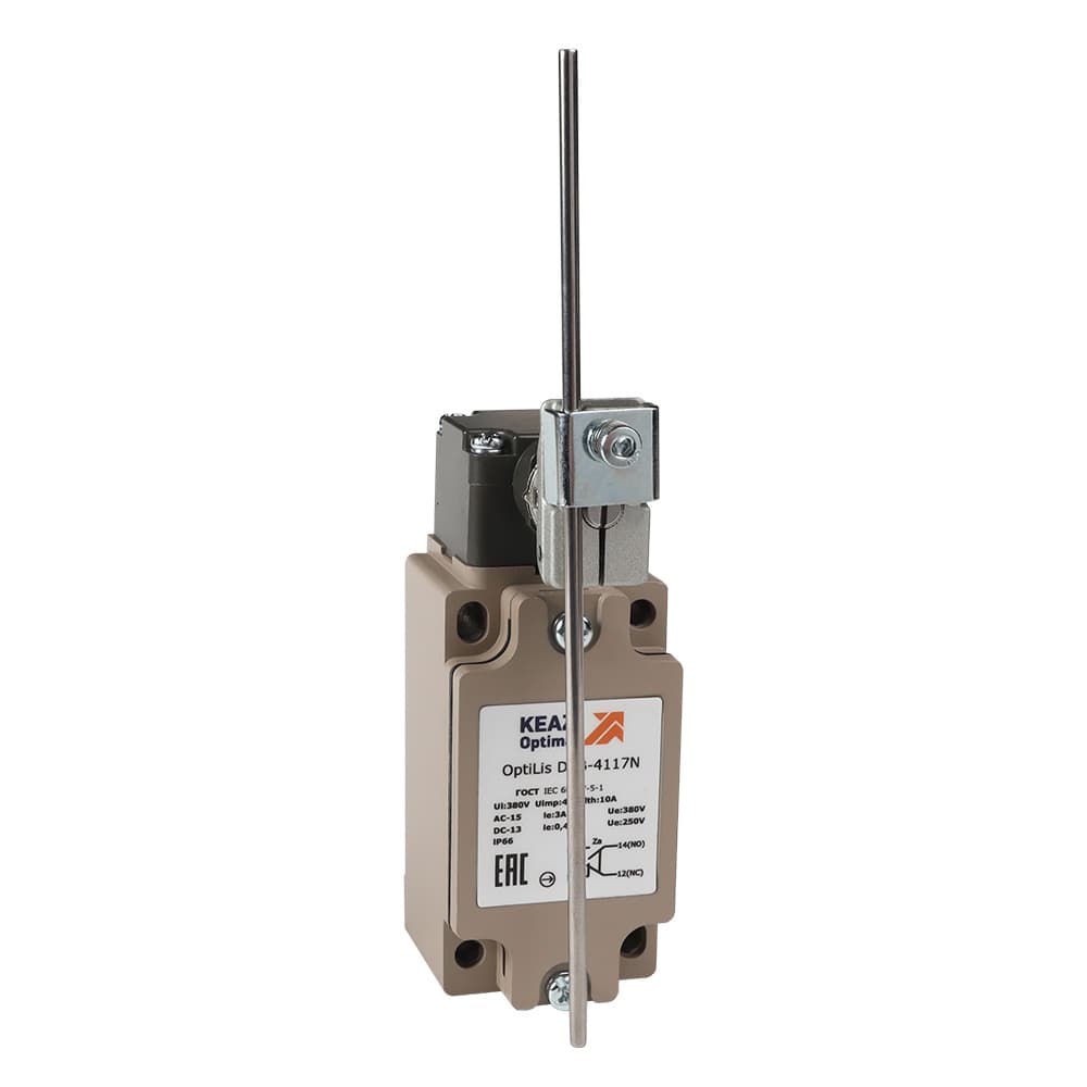 Выключатель концевой OptiLiS D4B-4117N шток регулируемый металлический XCKJ10559H29