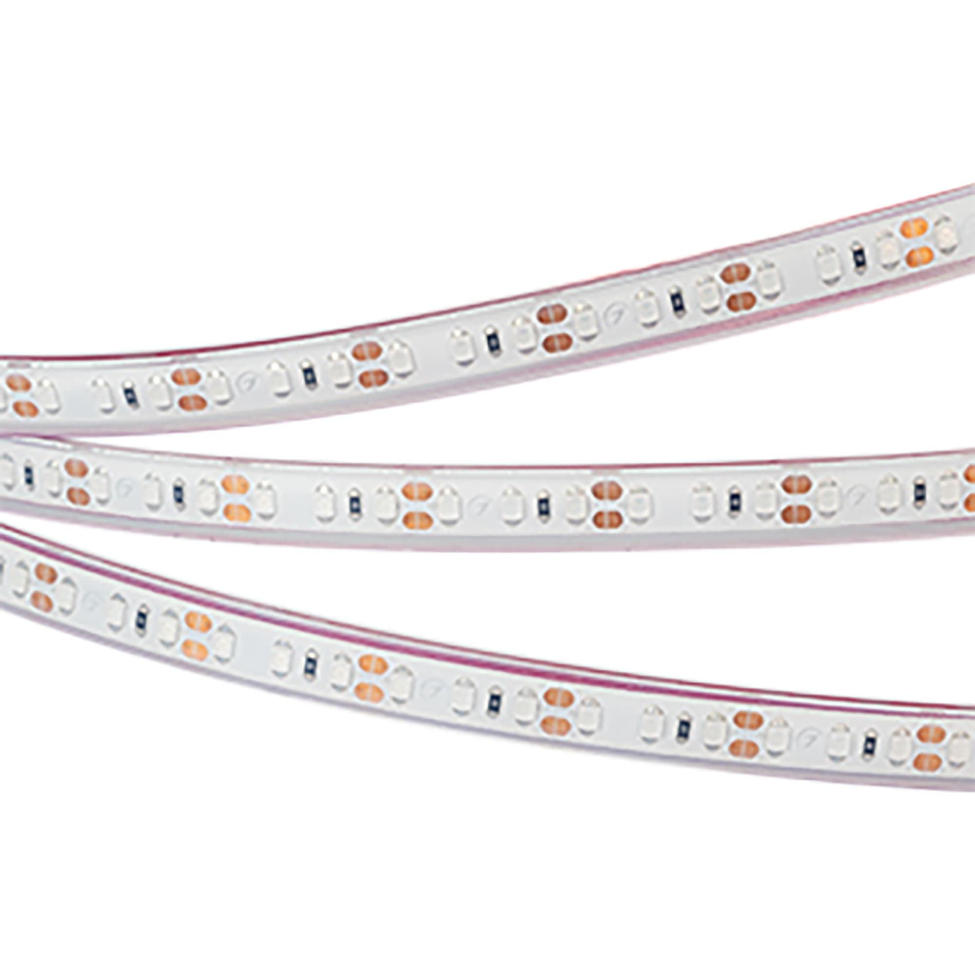 Лента светодиодная 9.6 Вт/м 12В Жёлтый IP68 120LED/м RTW-A120-8-11mm SMD 2835 5 м герметичная