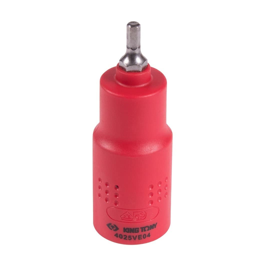 Насадка (бита) торцевая диэлектрическая 1/2'' HEX 4 мм L = 75 мм