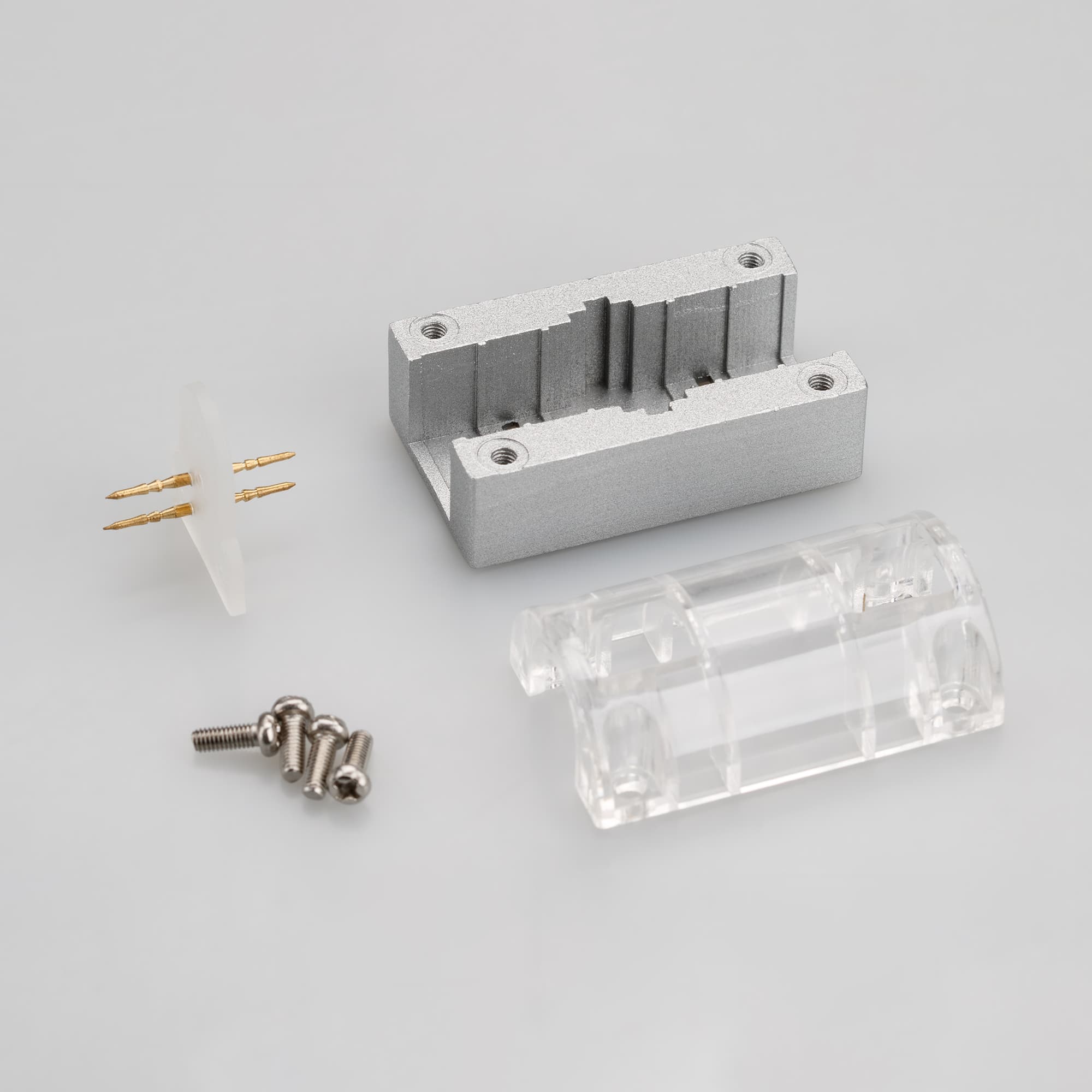 Соединитель прямой ARL-CLEAR-U15-Line (26x15mm) (ARL, Металл)