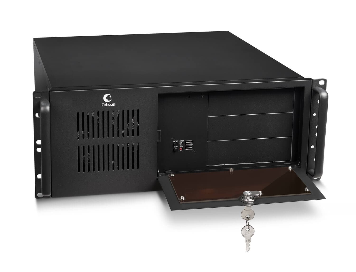 Корпус cерверный 19' 4U, RM (ДxШxВ)мм: 450x430x177, 3x5.25'+1x3.5'+8x3.5'HDD, без блока питания