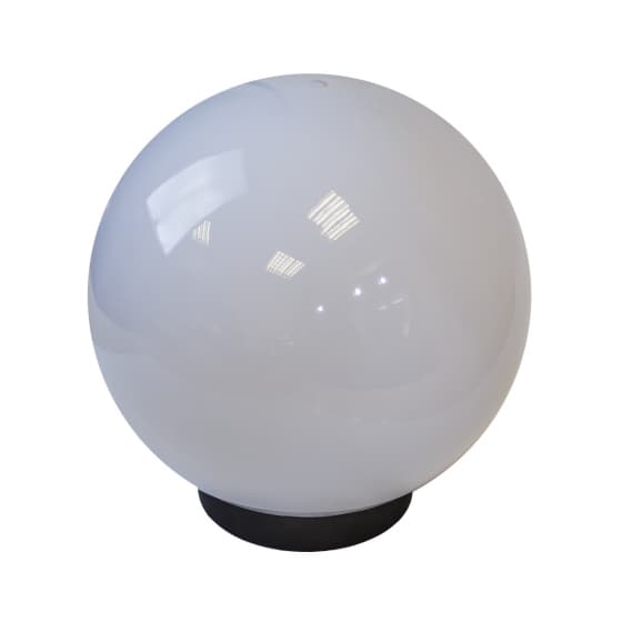Светильник на опору/кронштейн НТУ 01-60-251 шар белый IP44 Е27 max60Вт d250mm