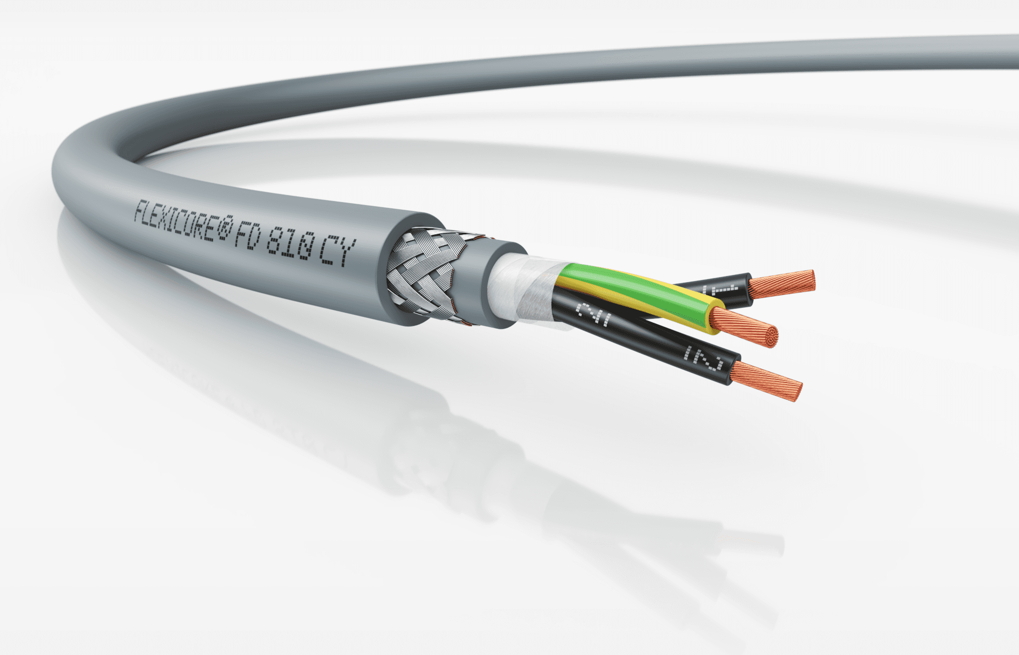 Кабель особогибкий FLEXICORE FD 810 CY 0,6/1 кВ 3G6