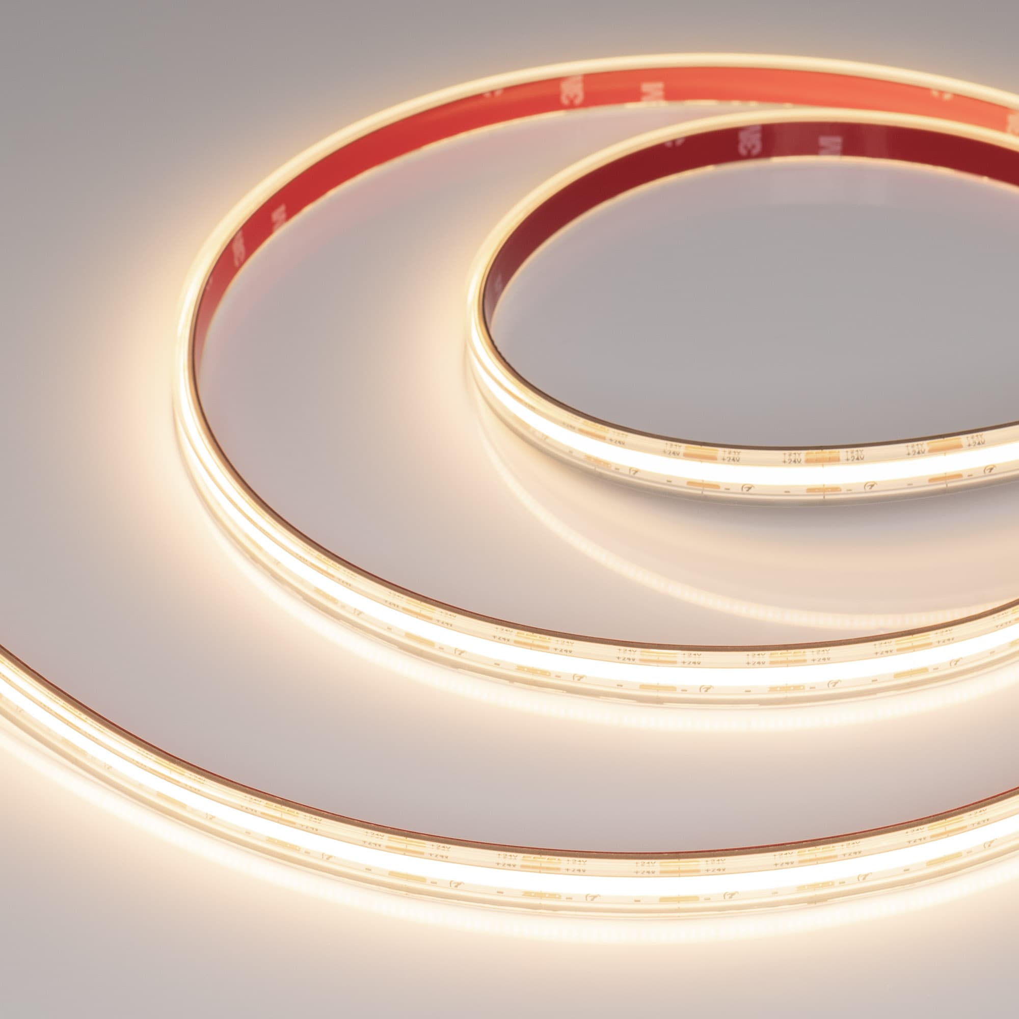Лента светодиодная 9,6 Вт/м 24В IP67 3000K 560LED/м COB-X560-10-12mm Long Run CSP 10 м
