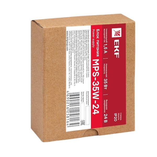 Блок питания 24В MPS-35W-24 Proxima