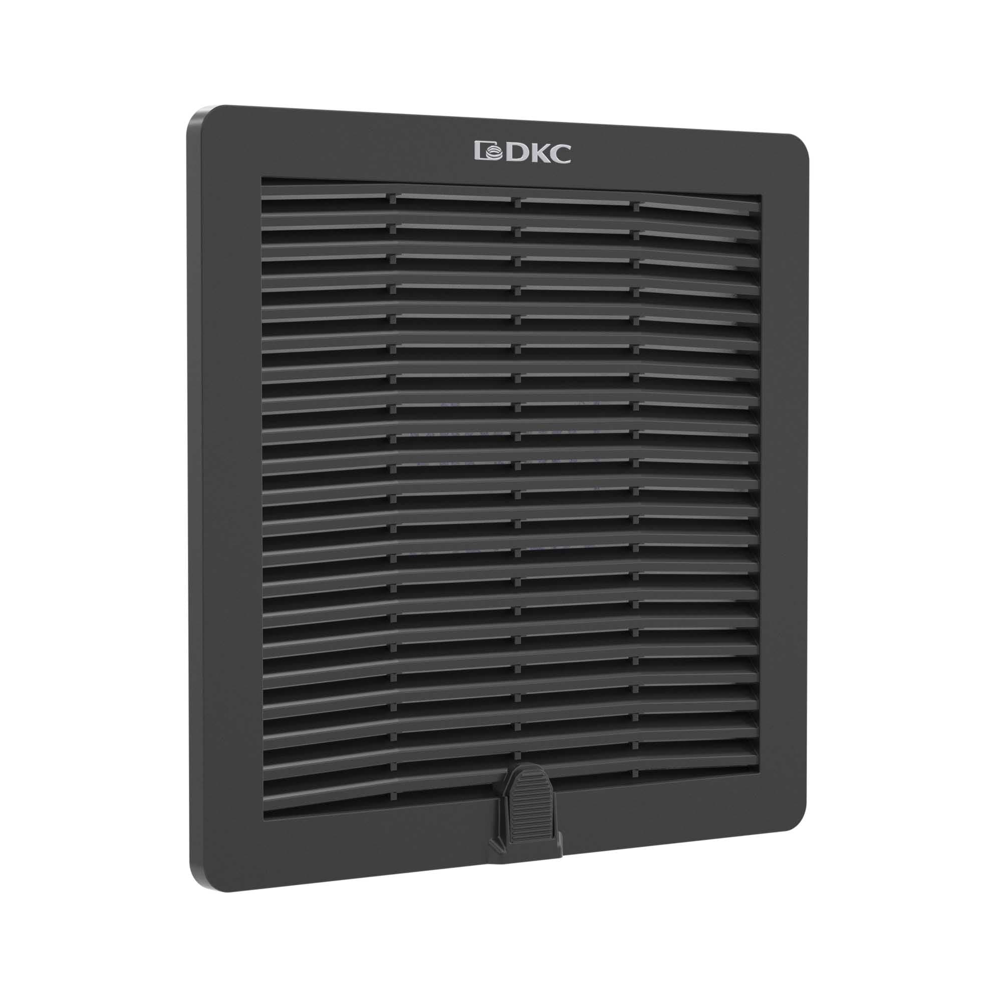 Вентиляционная решетка с фильтром RF 252x252 мм,  IP54, RAL9005
