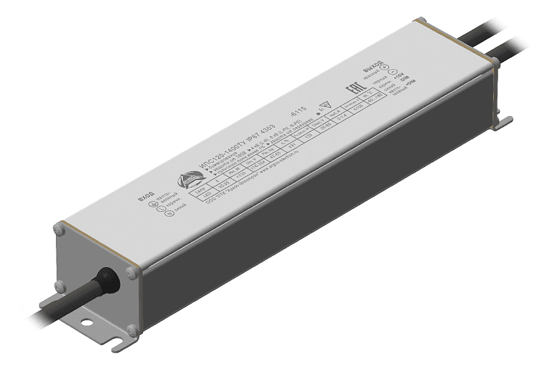 Драйвер светодиодный ИПС120-1400ТУ IP67 4303
