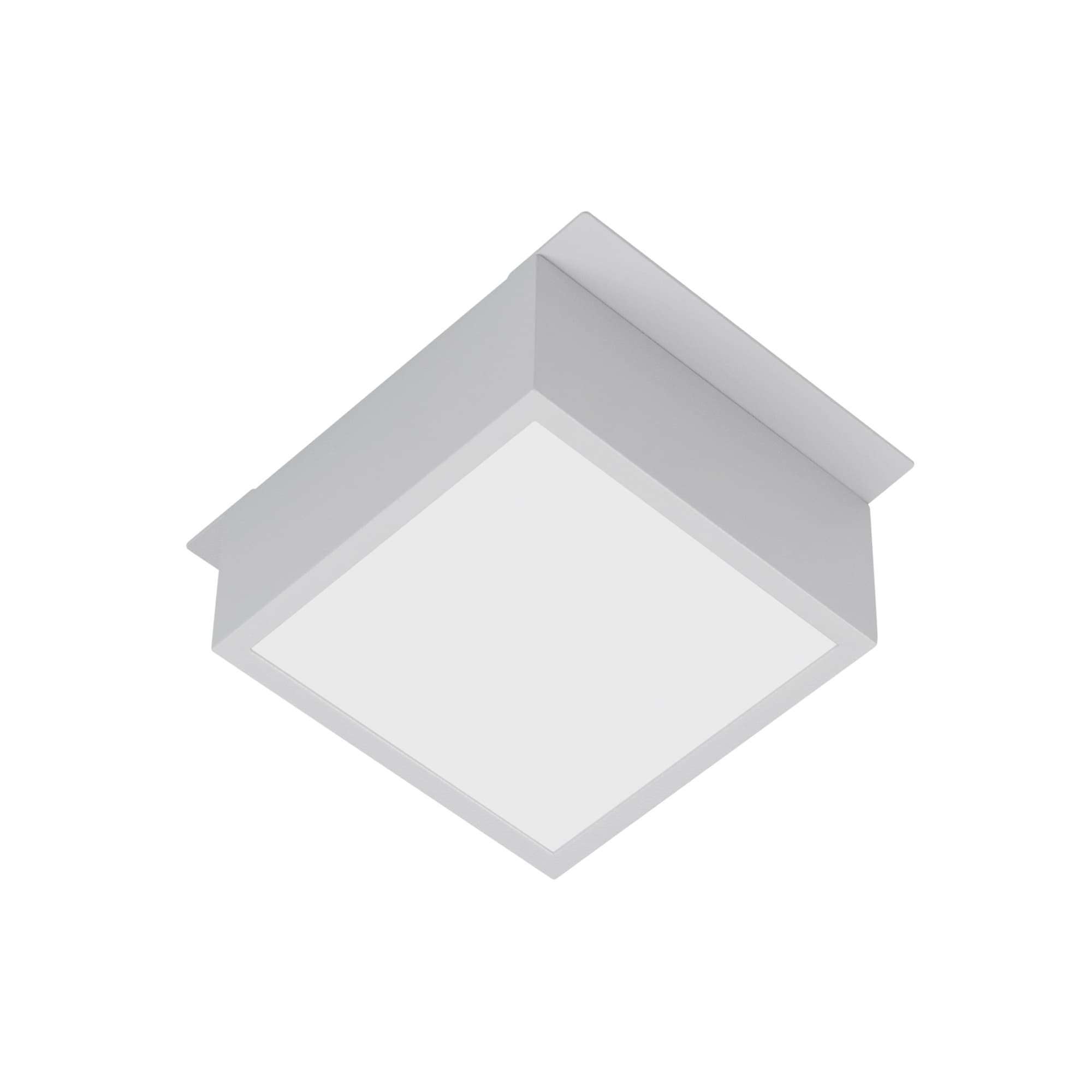 Светильник DL-GRIGLIATO-S90x90-12W Warm3000 GR 90 deg 230 IP40 металл 5 лет