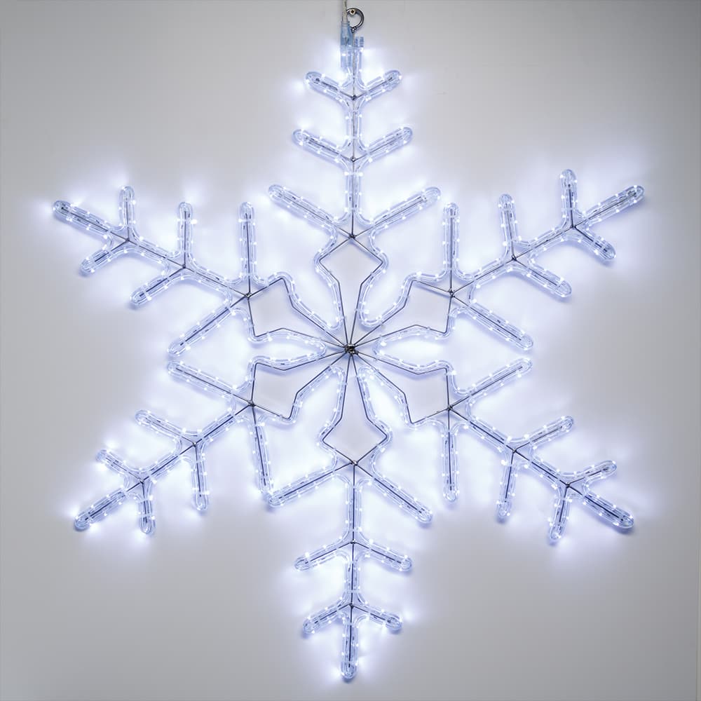 Фигура ARD-SNOWFLAKE-M3-920x920-432LED White 230V, 30W ARDCL, IP65