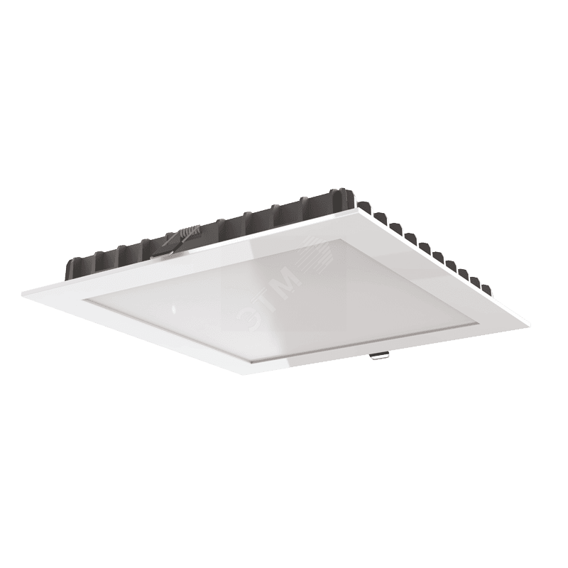 Светильник светодиодный ДВО-25Вт Downlight квадрат 200х200х25 4000K IP44/20 DALI