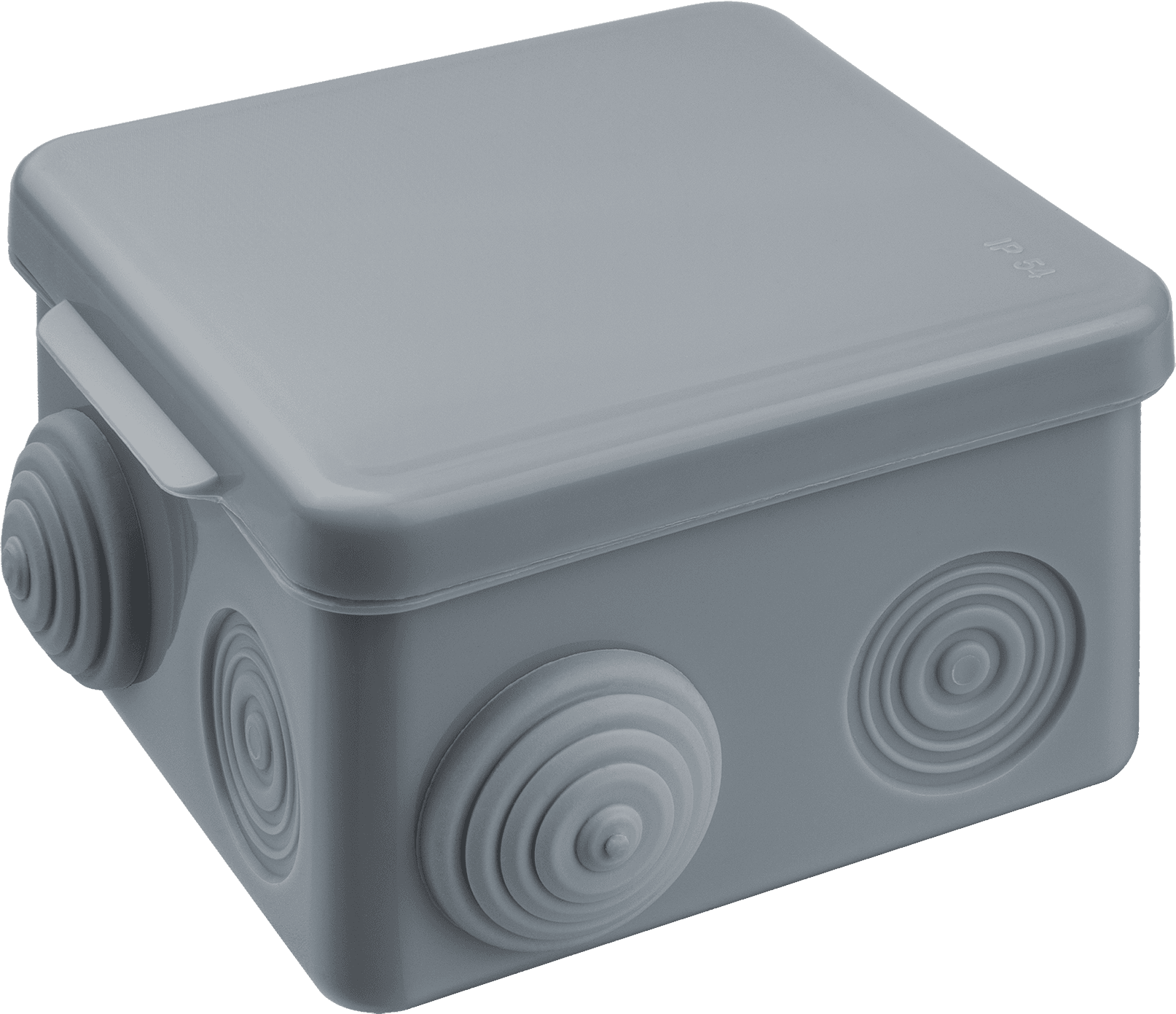 Коробка NSS-DB-80-80-50-7-GR распаячная открытого монтажа