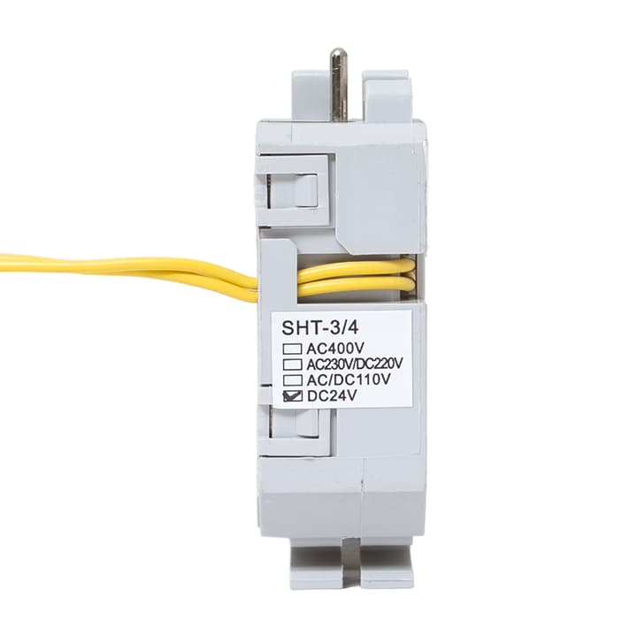 Расцепитель независимый AV POWER-3/4 SHT DC24В слева