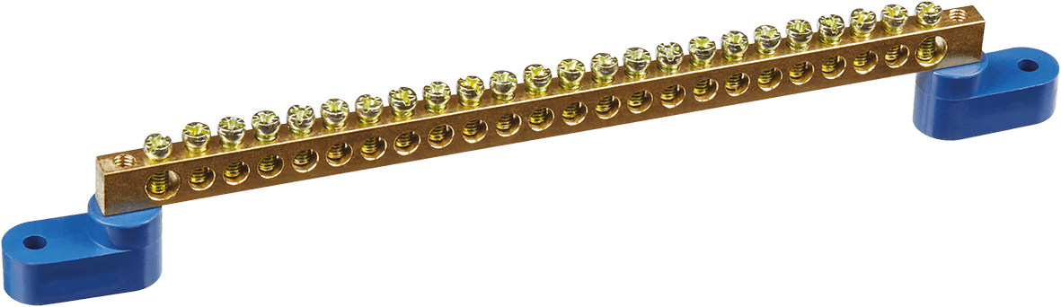 Шина нулевая на двух угловых изол NBB-M69-24C2/B