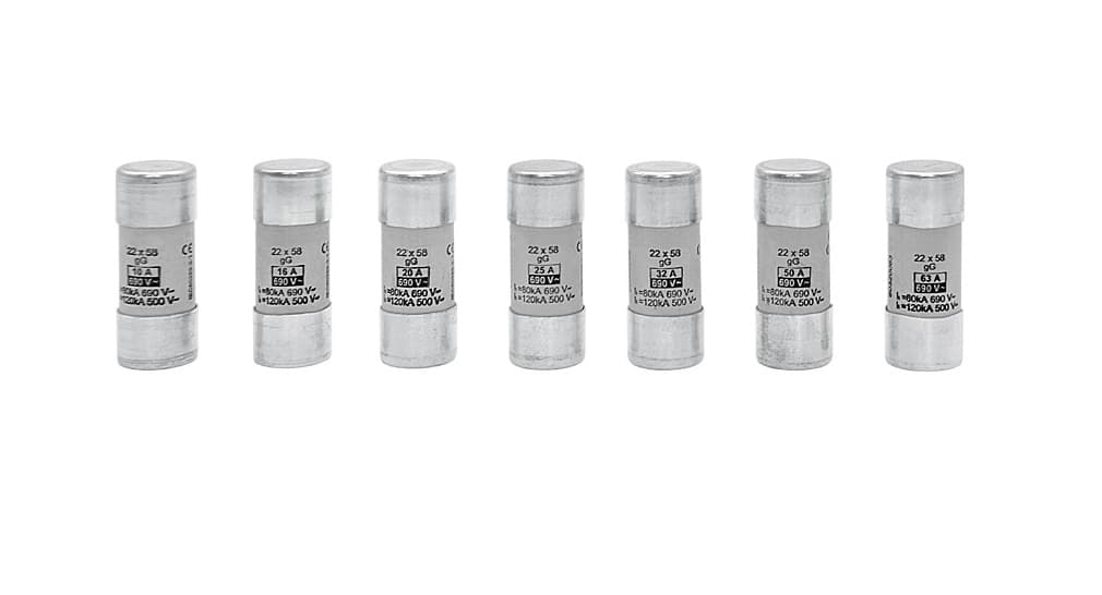 Предохранитель плавкий GG 22x58 20A