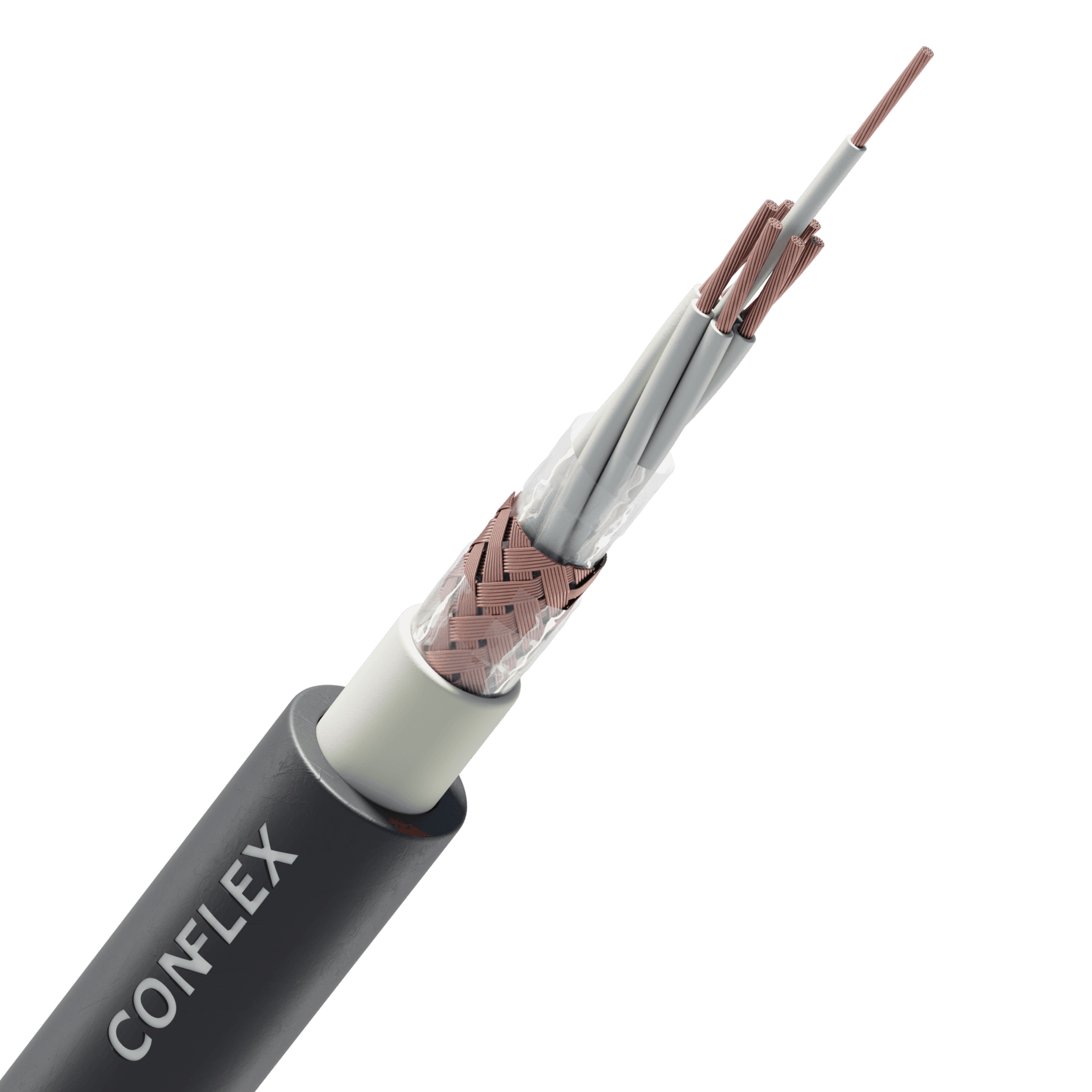 Кабель монтажный CONFLEX МКЭШВнг(А)-LS 7х0,5 ТРТС