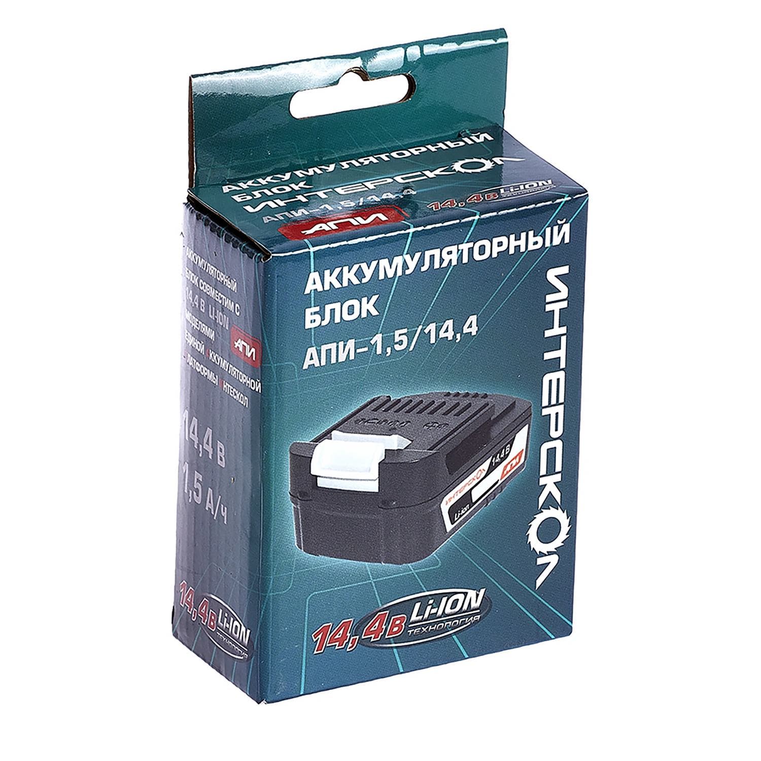 Аккумулятор АПИ-1,5/14,4 аккум. блок 1,5А/ч, 14,4В, Li-ion