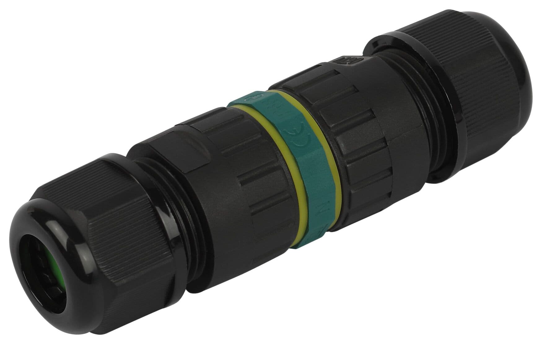 Коннектор кабельный прямой 3-Pin 0.5-2.5 мм2 NO-224-673 безвинтовой IP68