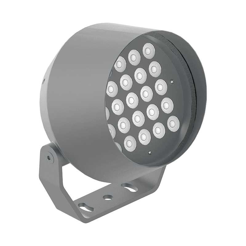 Светильник светодиодный ДПУ-150Вт RGBW IP66 20 гр. Frieze XL DMX Серый