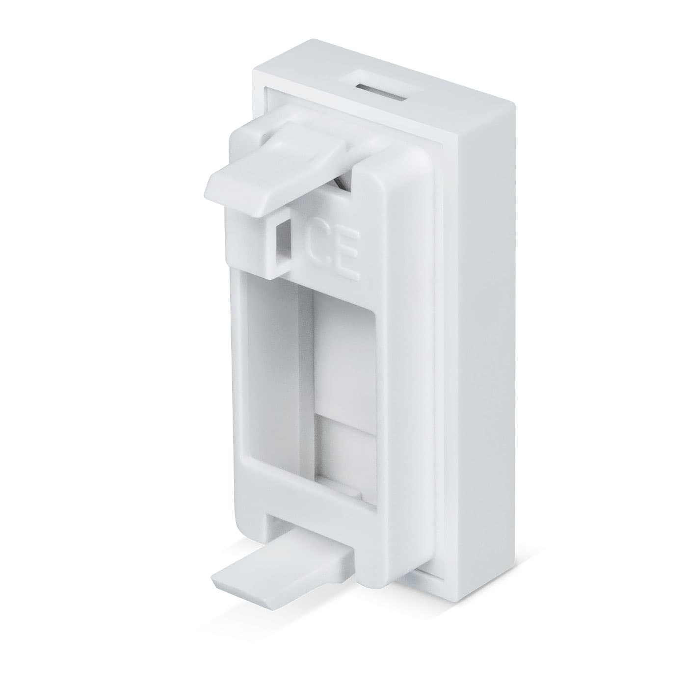 Вставка Keystone Jack RJ-45 (8P8C) кат.5е (KJ-RJ45-8P8C-180) Пожтехкабель СКС (201-007) (состав ОКЛ)