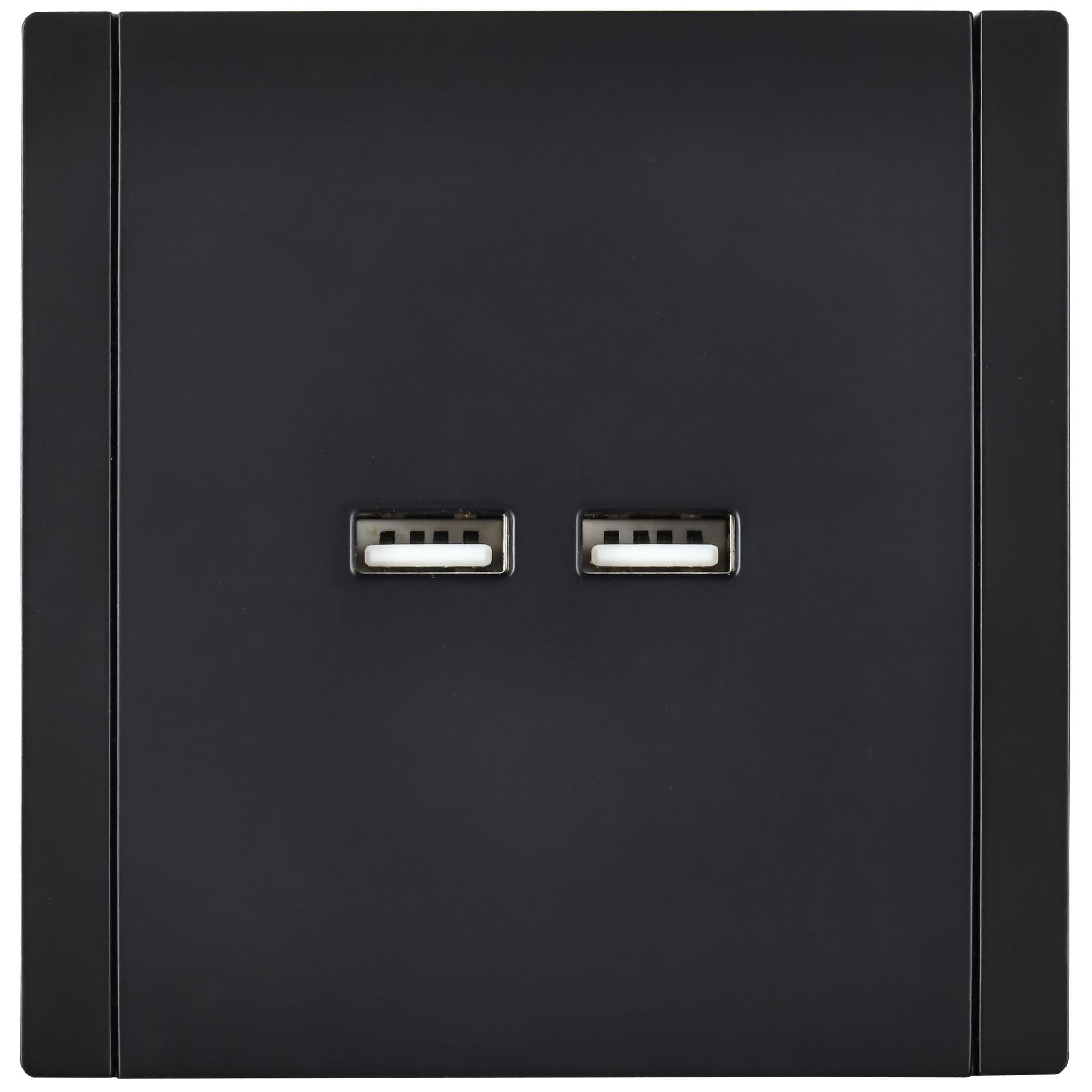 FORTE&PIANO Розетка USB A+A 3,1А FP149 черный