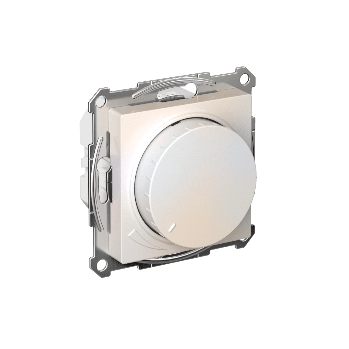ATLASDESIGN СВЕТОРЕГУЛЯТОР (диммер) повор-нажим, LED, RC, 400Вт, мех., ЖЕМЧУГ