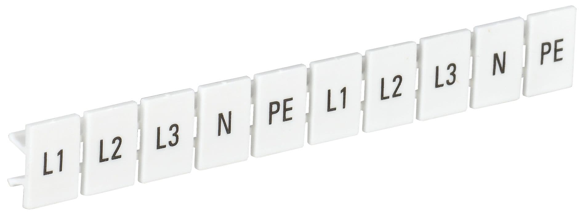 Маркеры для КПИ-6мм2 с символами ''L1, L2, L3, N, PE''