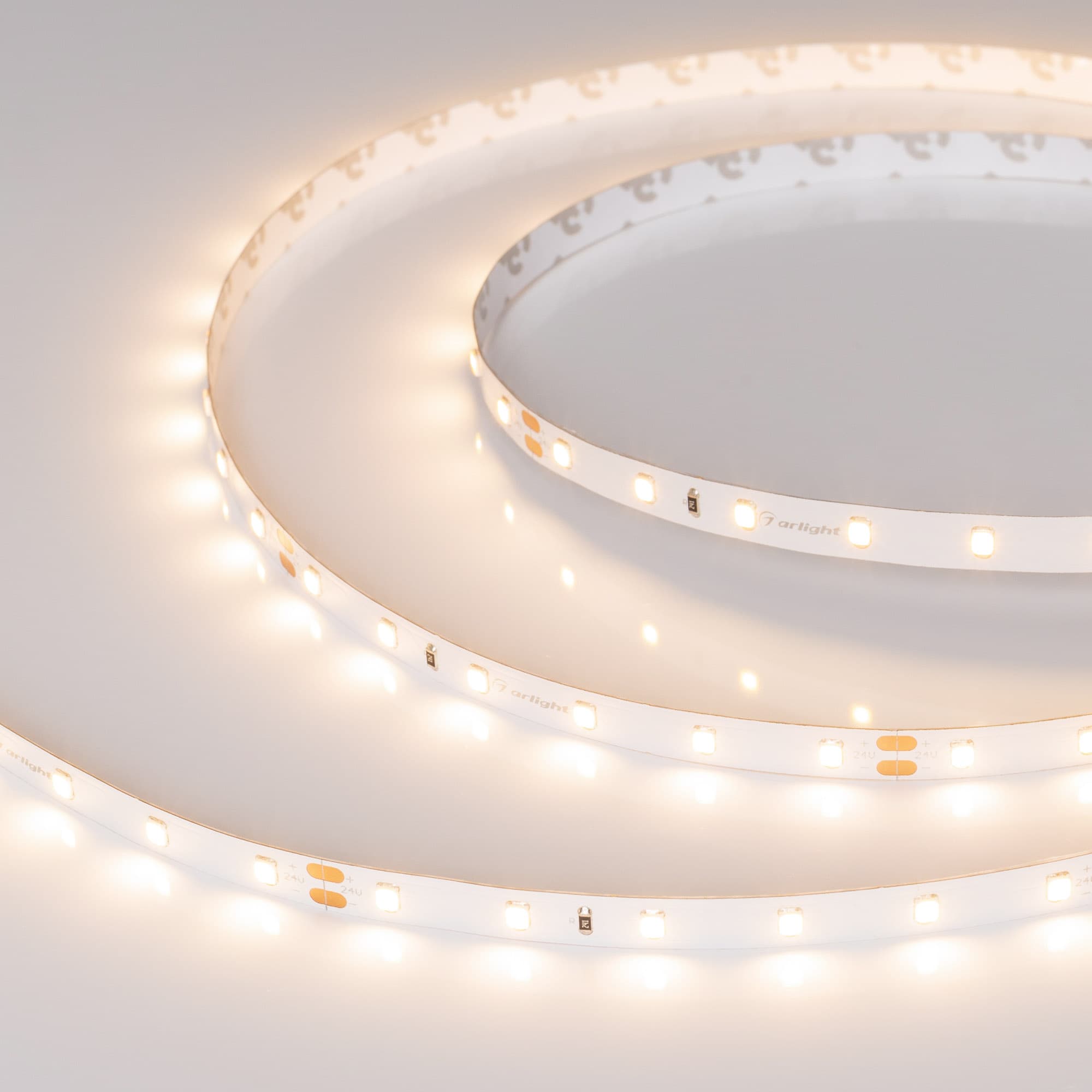 Лента светодиодная 4,8 Вт/м 24В IP20 3000K 60LED/м RT/RTW-A60-8-11mm SMD 2835 5 м