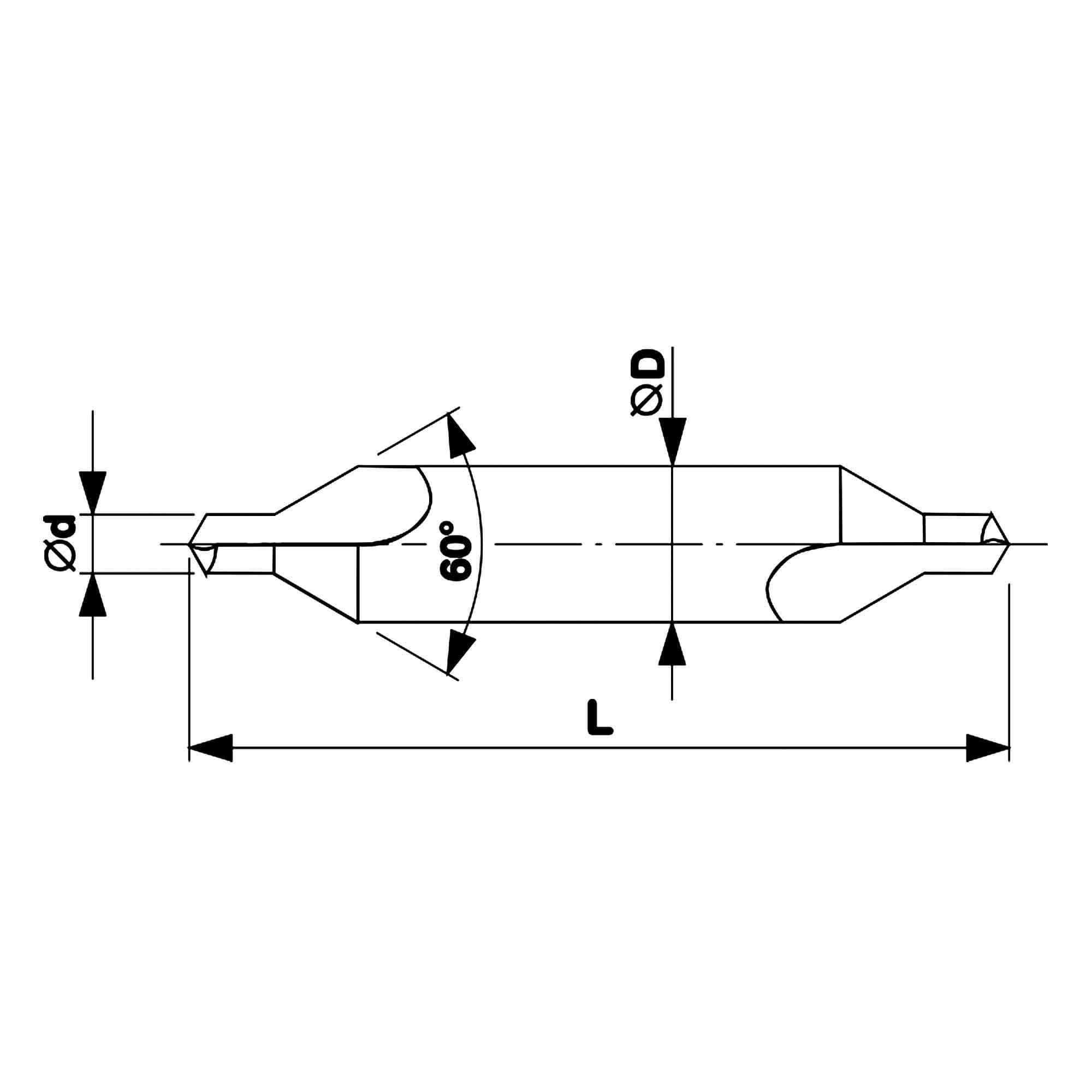 Метчик М3х0,5 DIN352 6h HSS-G