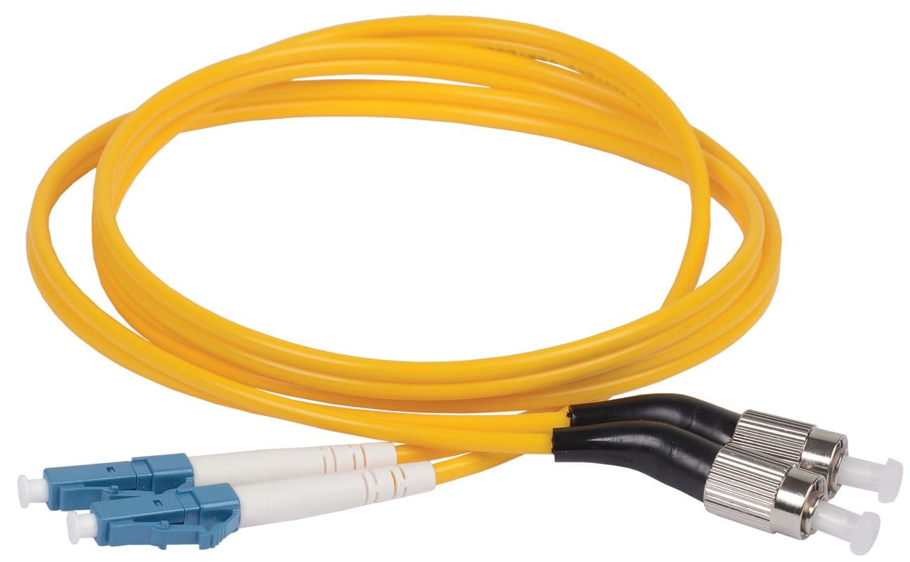 Патч-корд оптический 9/125 (OS2) FC/UPC-LC/UPC (Duplex) 15м