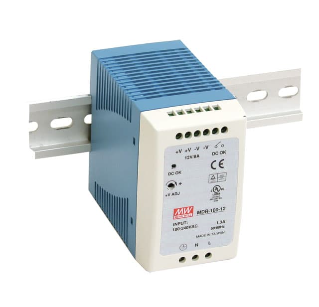 Блок питания AC-DC, 100Вт, вход 85-264V AC, 47-63Гц,120-370В DC, выход 48В,0-2A, рег. вых=0-+20%Uном, в кожухе на DIN-рейку