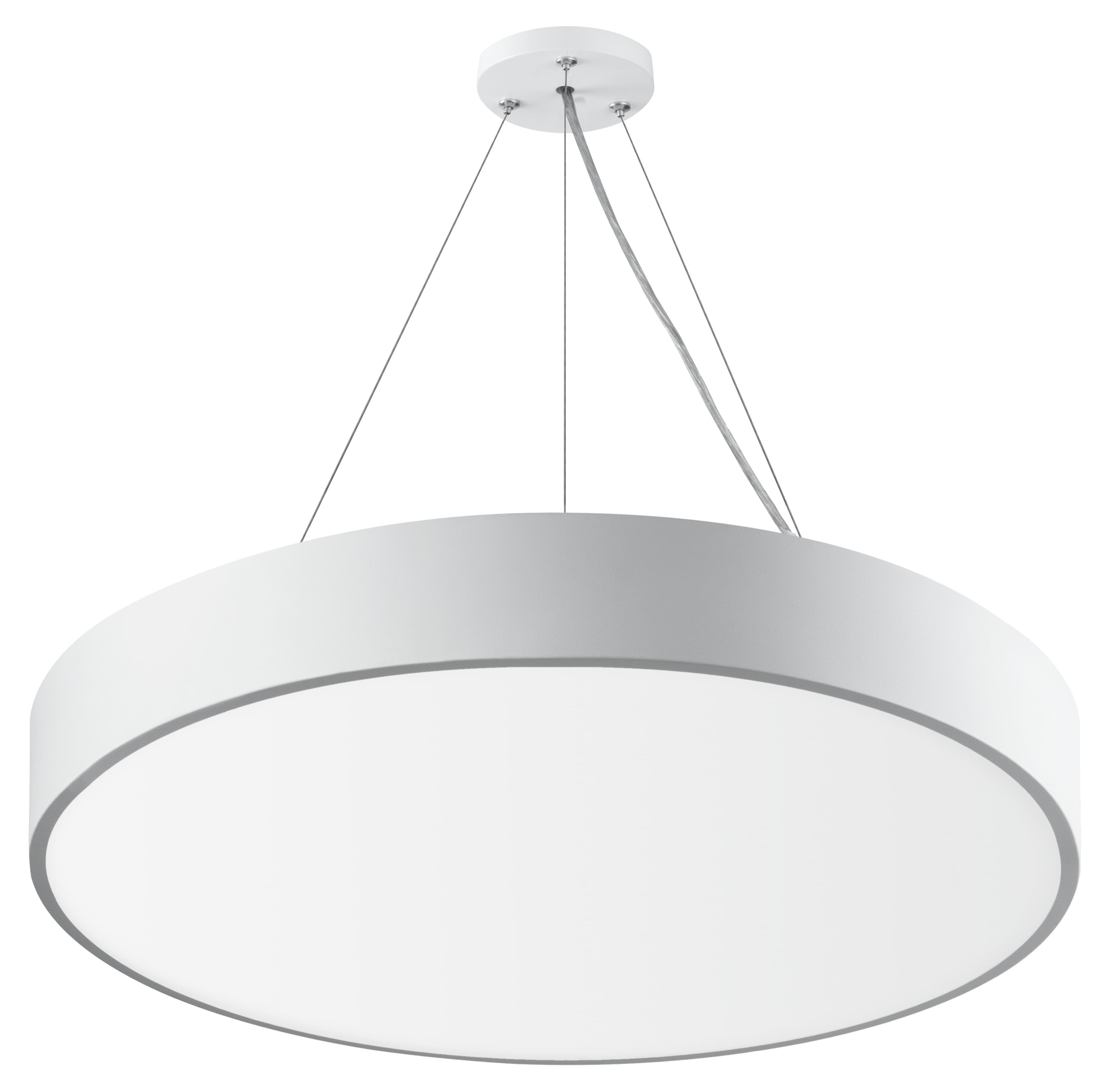 Светильник LED Geometria Ring SPO-132-W-40K-088 88Вт 4000К 6000Лм IP40 800х80 белый подвесной драйвер внутри