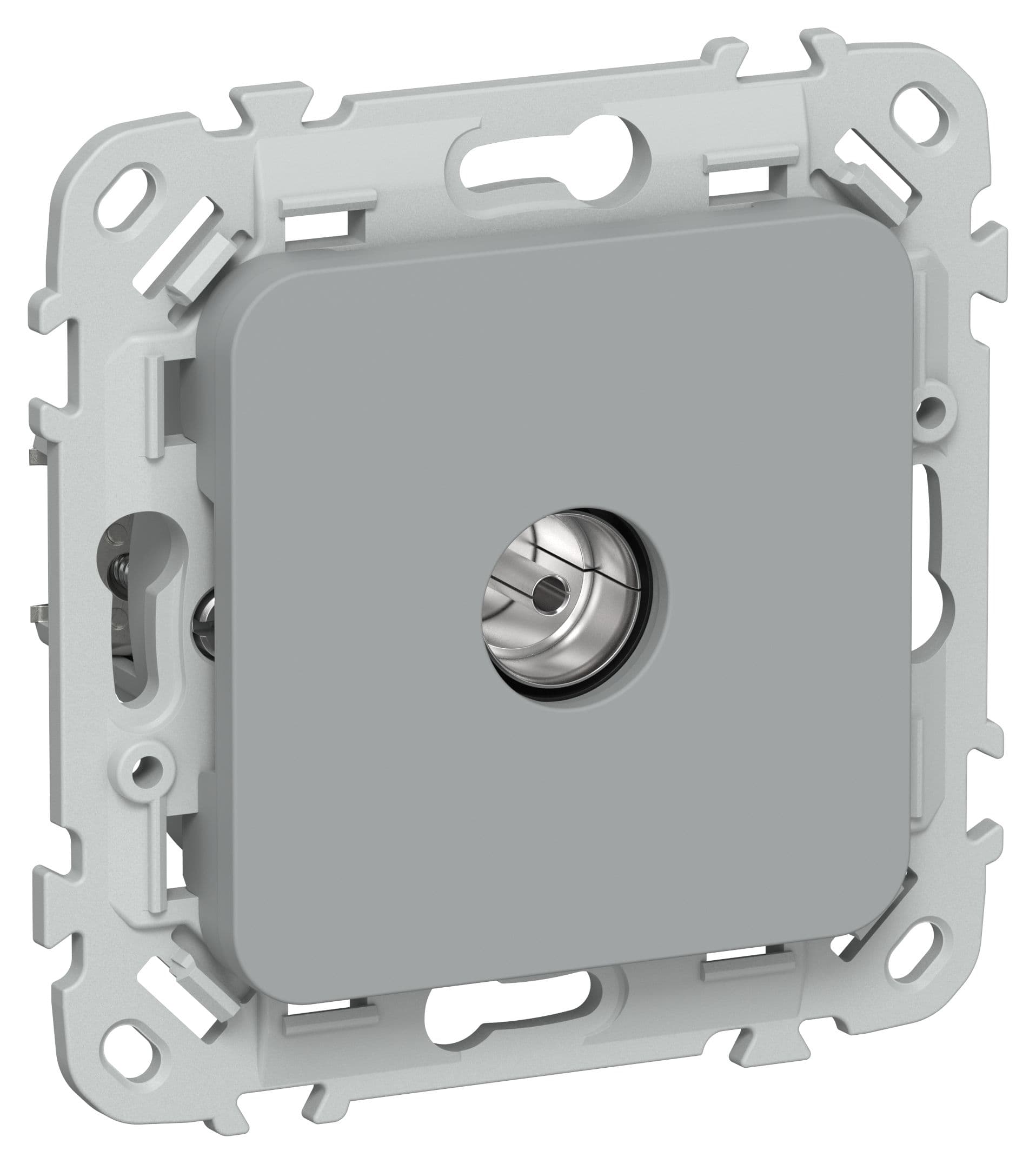 FLITE Розетка TV оконечная тип F РТВф-1-1-1-ФлС серый IEK