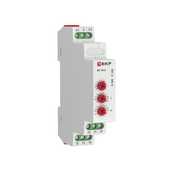 Реле времени (10 устанавливающихся функций) RT-10 12-240В PROxima