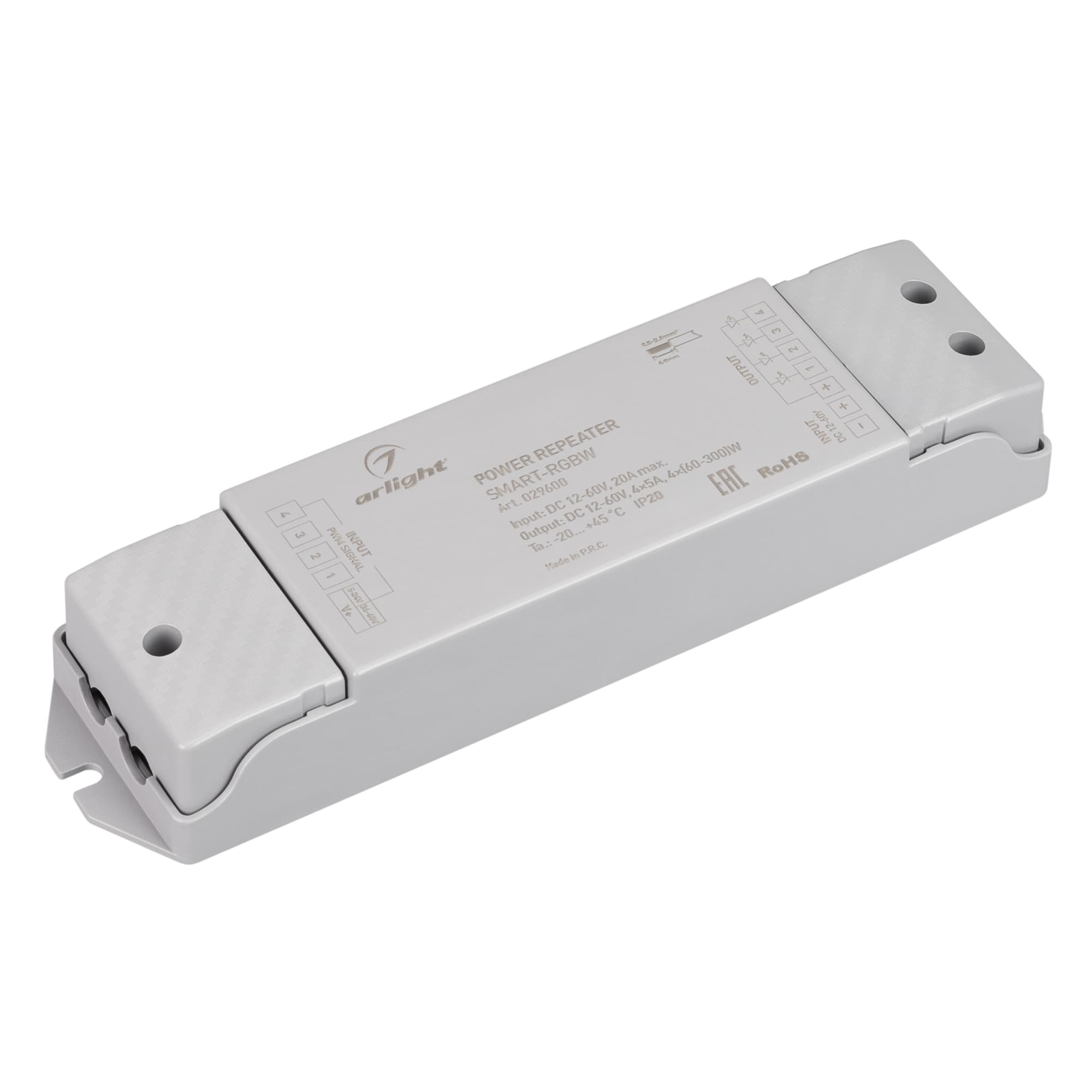 Усилитель SMART-RGBW 12-60V, 4x5A ARL