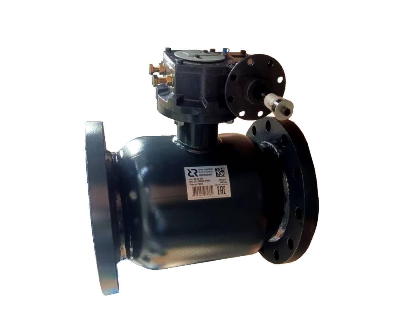 Кран шаровой FF DN100 PN25 GF (фланцевый, под привод, стандартный проход)