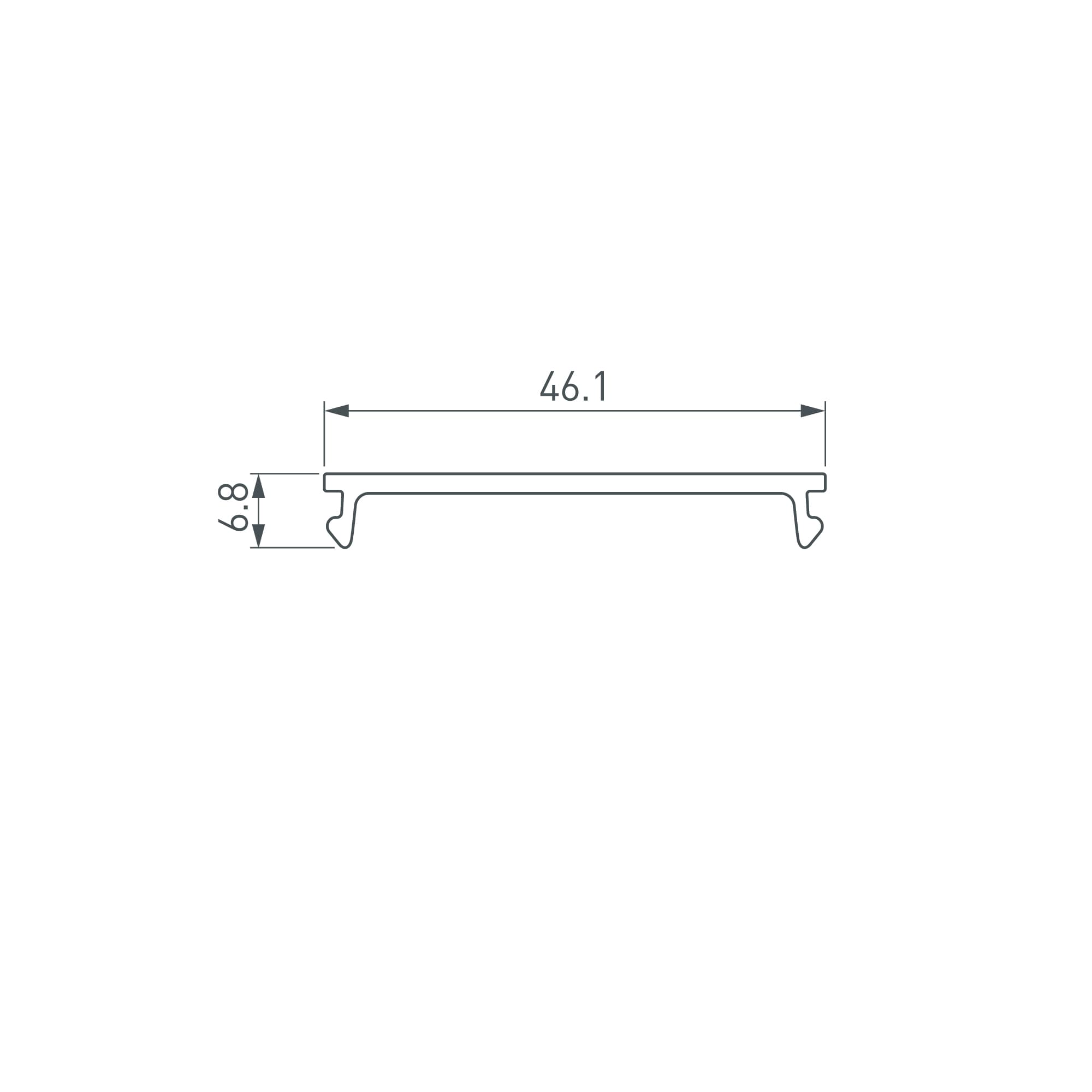 Шнур питания ARL-Power-220V (26x15mm) (ARL, Пластик)