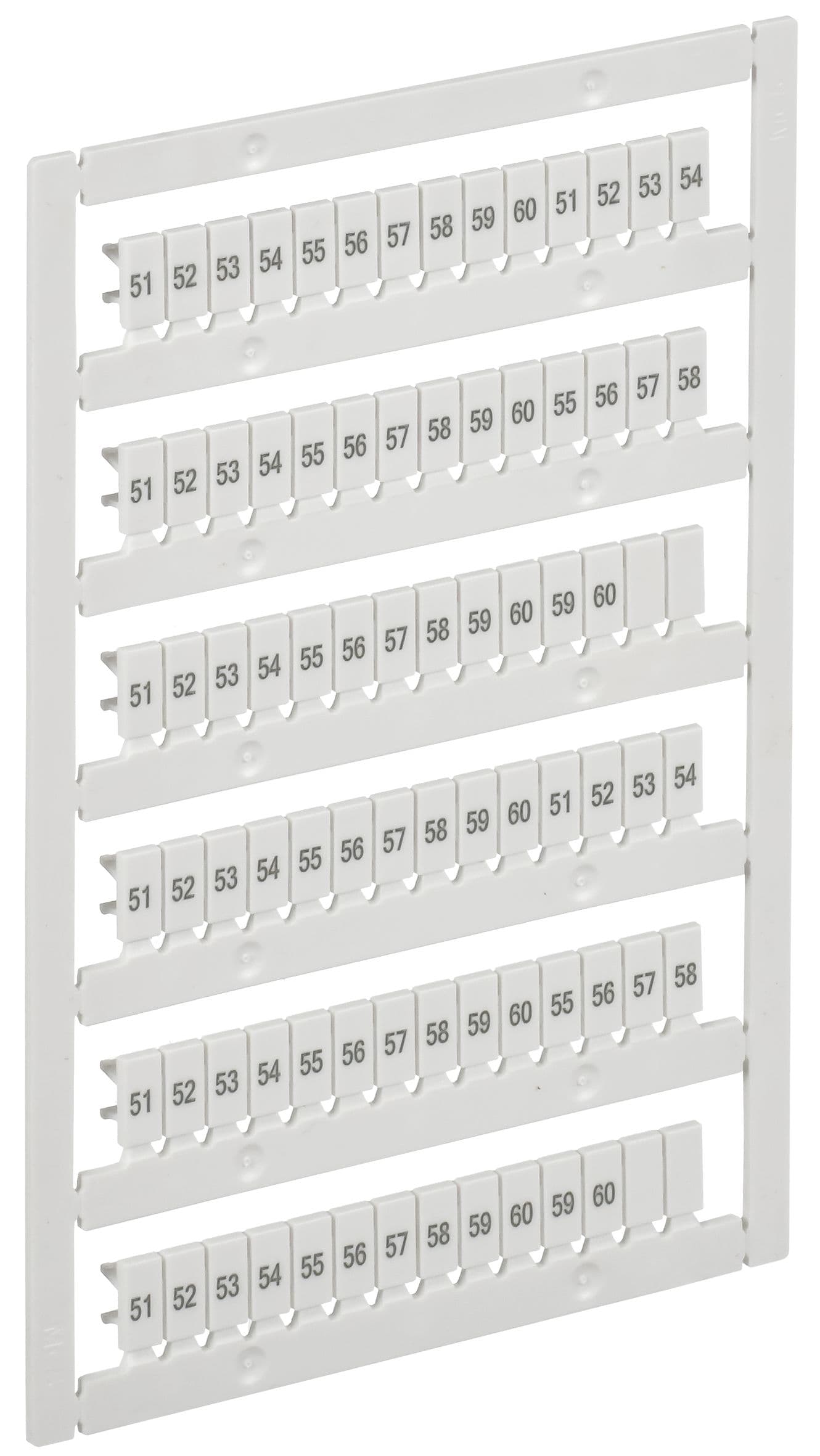ARMAFIX Маркер для CTS/CP 2,5мм2 51-60 IEK