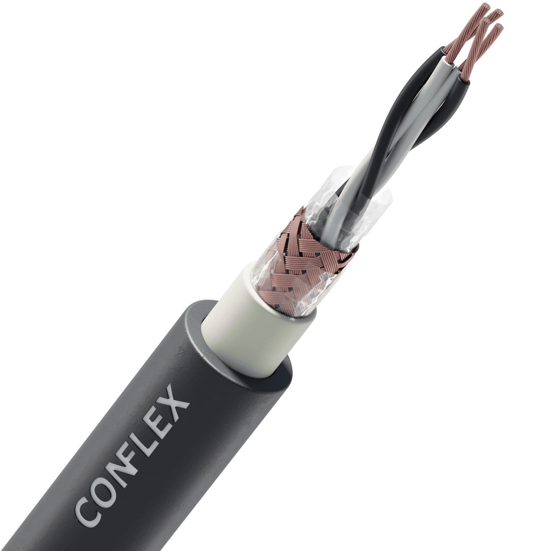 Кабель монтажный CONFLEX МКЭШВнг(А)-LS 2х2х0,75 ТРТС