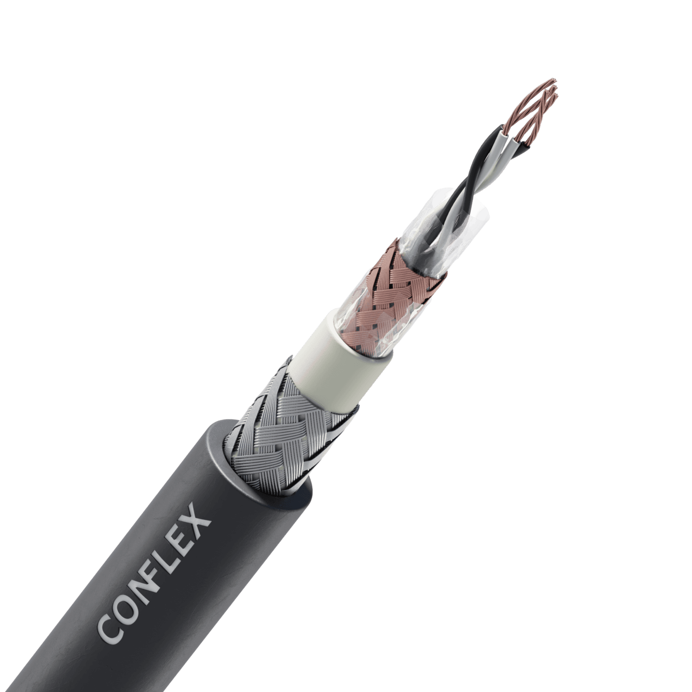 Кабель монтажный CONFLEX МКЭКШВнг(А)-LS 2х2х1,0 ТРТС