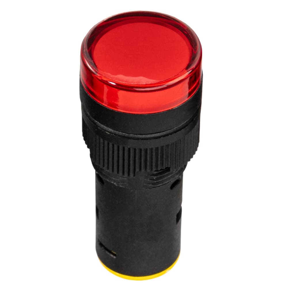 Лампа AD16DS(LED) матрица D16мм красный 110В AC/DC