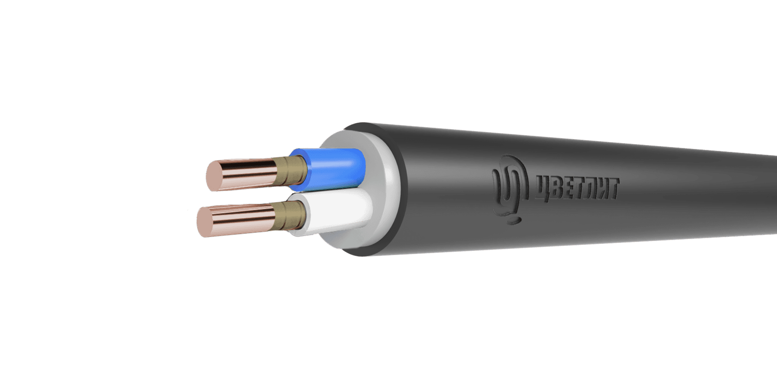 Кабель силовой ВВГнг(А)-FRLSLTx 2х2,5ок(N)-0,66 (100 м) ТРТС